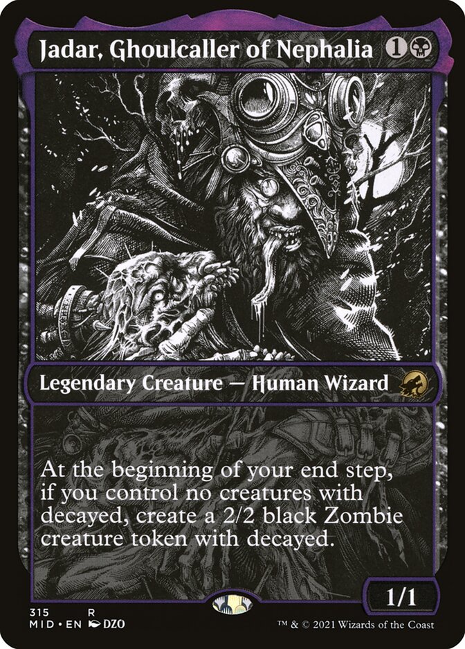 Jadar, Ghoulcaller of Nephalia MID-315 Innistrad: Midnight Hunt Magic card