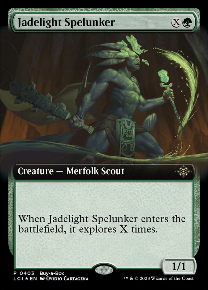Jadelight Spelunker LCI-403 The Lost Caverns of Ixalan Magic card