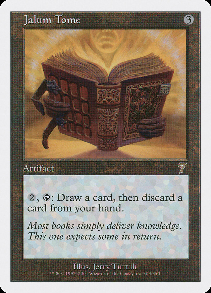 Jalum Tome 7ED-303 Seventh Edition Magic card
