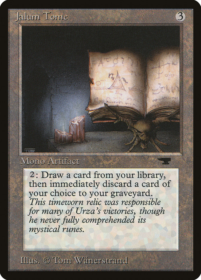 Jalum Tome ATQ-54 Antiquities Magic card