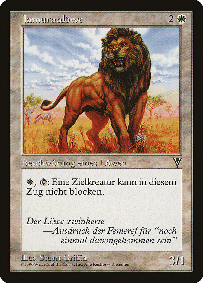 Jamuraan Lion PMEI-35125 Media and Collaboration Promos Magic card