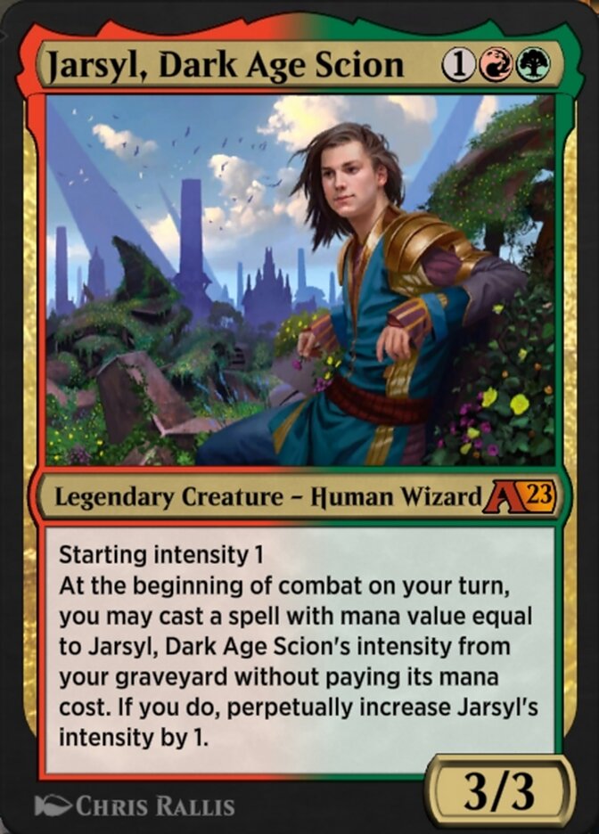 Jarsyl, Dark Age Scion YBRO-20 Alchemy: The Brothers' War Magic card