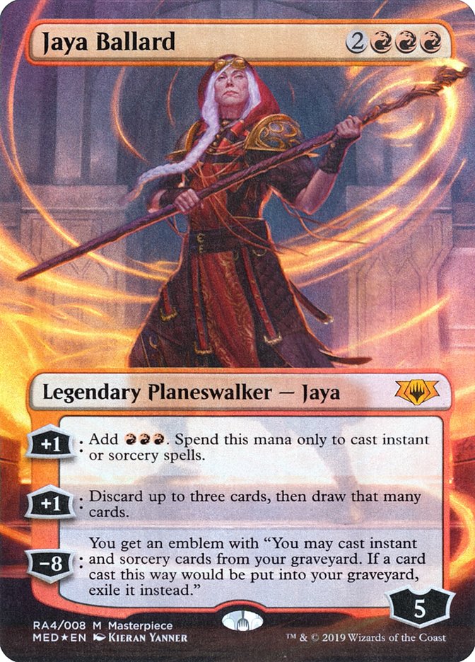 Jaya Ballard MED-RA4 Mythic Edition Magic card
