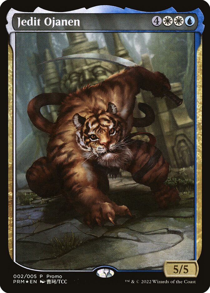 Jedit Ojanen PL22-2 Year of the Tiger 2022 Magic card
