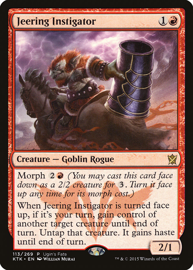 Jeering Instigator UGIN-113 Ugin's Fate Magic card