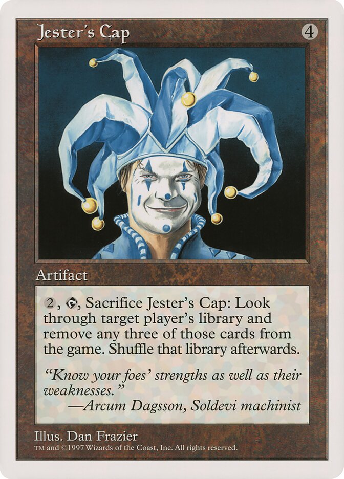 Jester's Cap O90P-4 Oversized 90's Promos Magic card