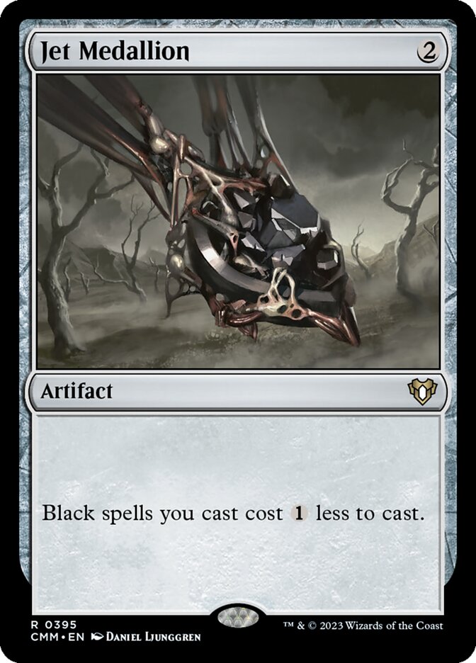 Jet Medallion CMM-395 Commander Masters Magic card