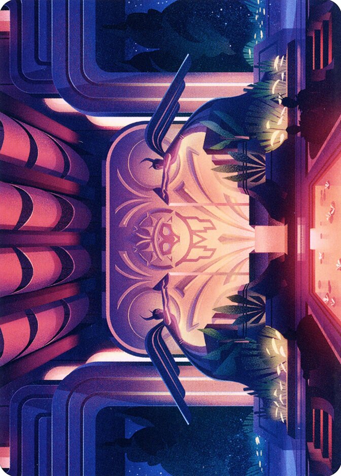 Jetmir's Garden // Jetmir's Garden ASNC-77 New Capenna Art Series Magic card