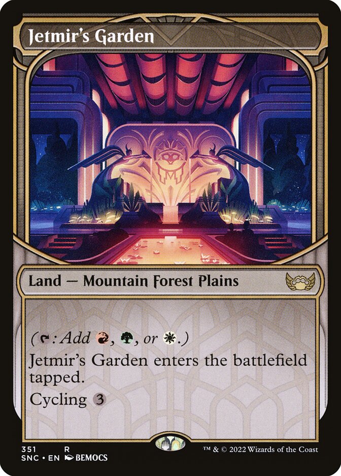 Jetmir's Garden SNC-351 Streets of New Capenna Magic card
