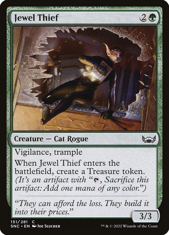 Jewel Thief SNC-151 Streets of New Capenna Magic card