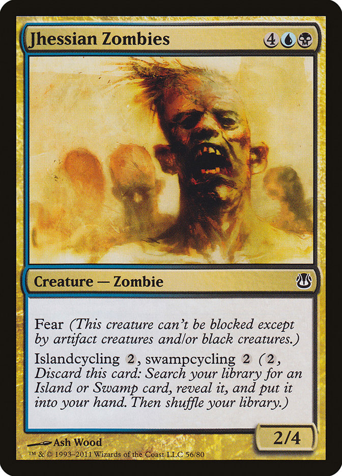Jhessian Zombies DDH-56 Duel Decks: Ajani vs. Nicol Bolas Magic card