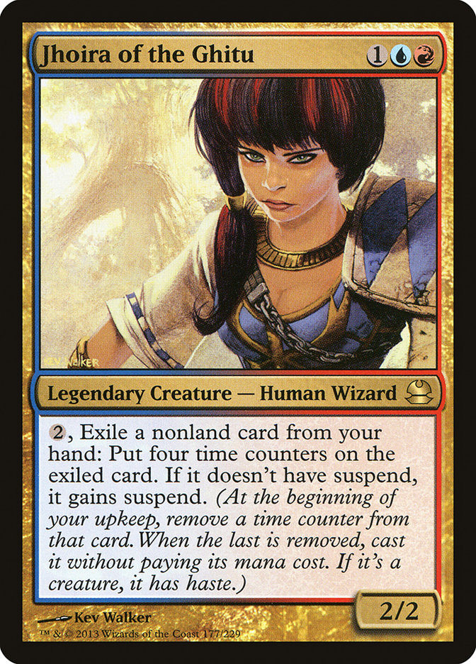 Jhoira of the Ghitu MMA-177 Modern Masters Magic card