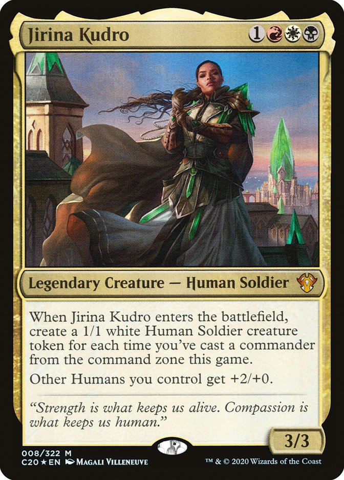 Jirina Kudro C20-8 Commander 2020 Magic card