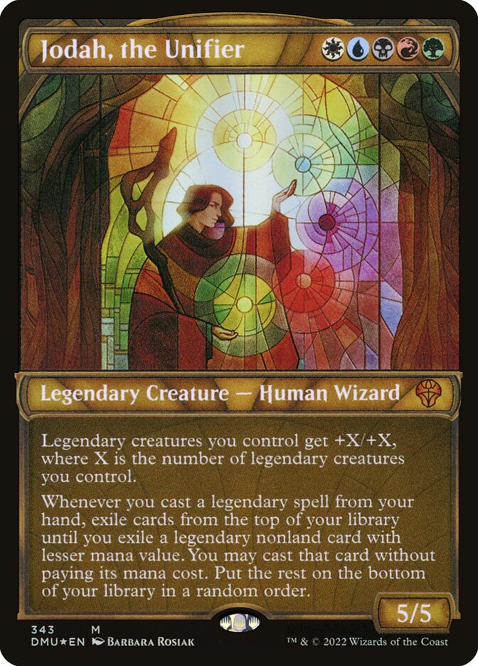 Jodah, the Unifier DMU-343 Dominaria United Magic card