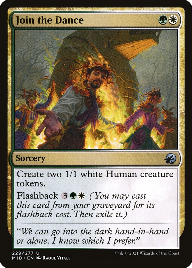 Join the Dance MID-229 Innistrad: Midnight Hunt Magic card