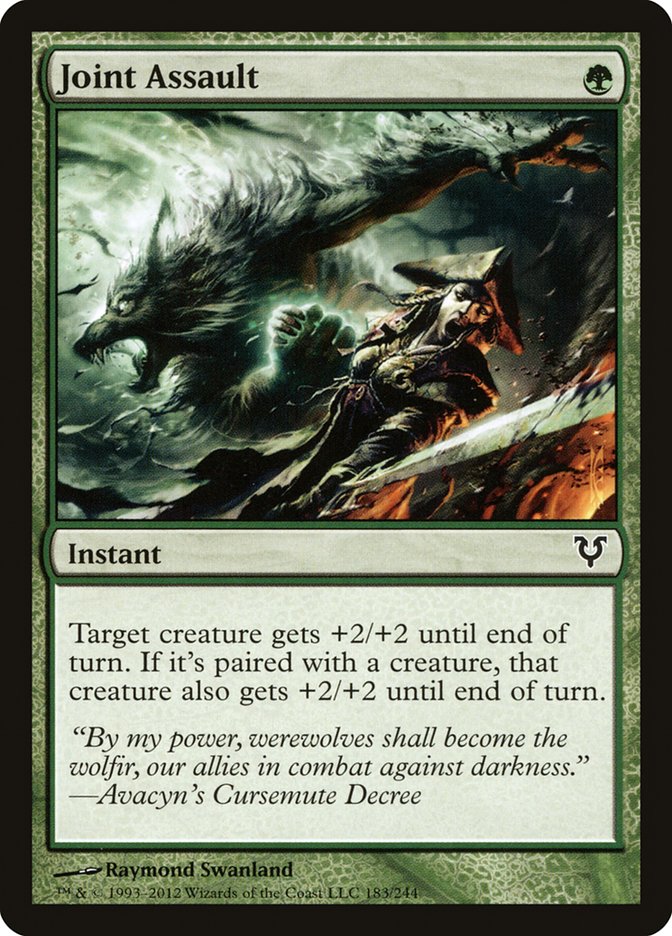 Joint Assault AVR-183 Avacyn Restored Magic card