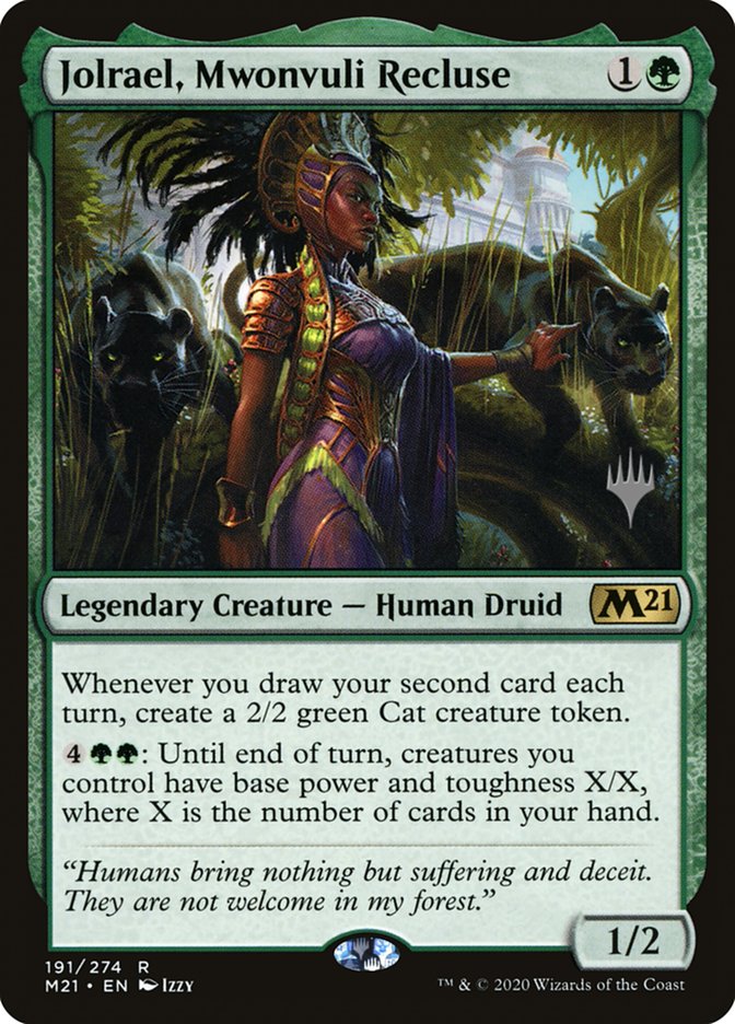 Jolrael, Mwonvuli Recluse PM21-191P Core Set 2021 Promos Magic card