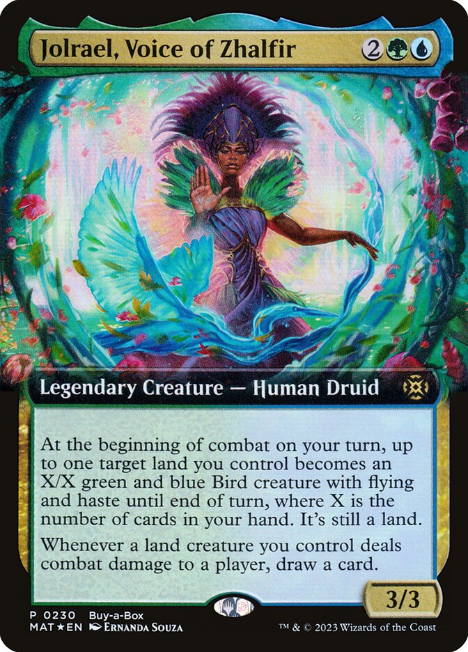Jolrael, Voice of Zhalfir MAT-230 March of the Machine: The Aftermath Magic card