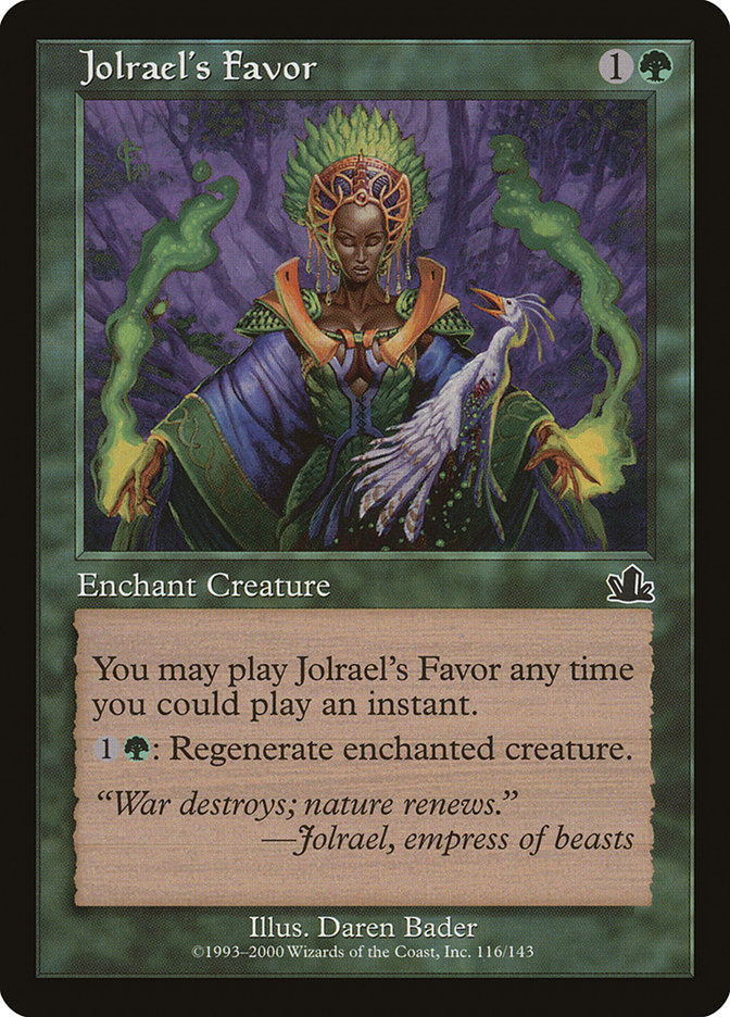 Jolrael's Favor PCY-116 Prophecy Magic card