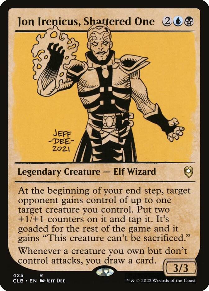 Jon Irenicus, Shattered One CLB-425 Commander Legends: Battle for Baldur's Gate Magic card