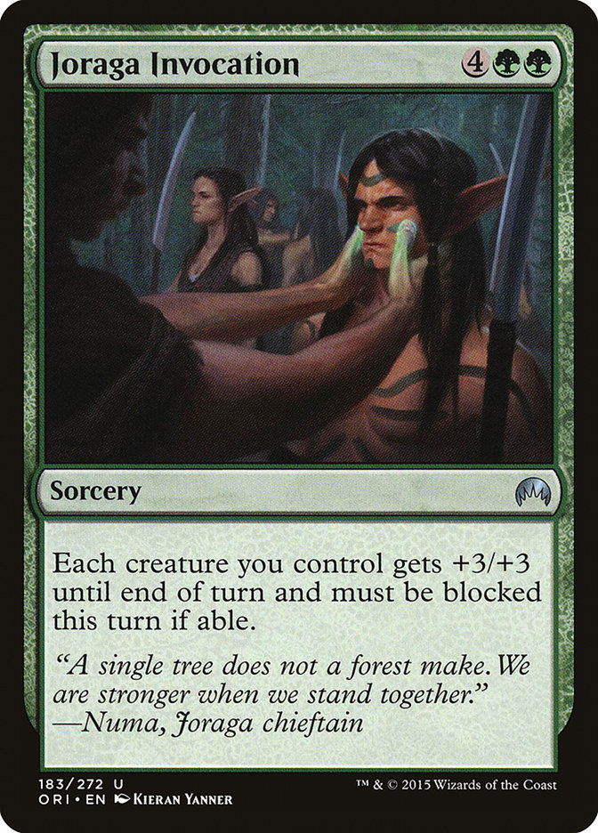 Joraga Invocation ORI-183 Magic Origins Magic card