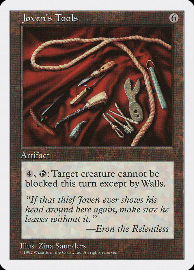 Joven's Tools 5ED-386 Fifth Edition Magic card
