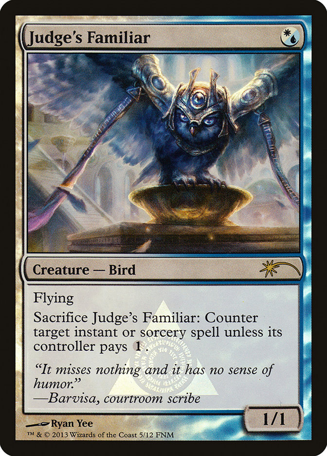 Judge's Familiar F13-5 Friday Night Magic 2013 Magic card