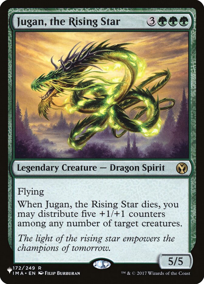 Jugan, the Rising Star PLST-IMA-172 The List Magic card