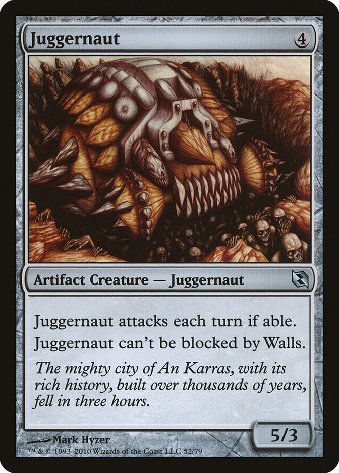 Juggernaut DDF-52 Duel Decks: Elspeth vs. Tezzeret Magic card