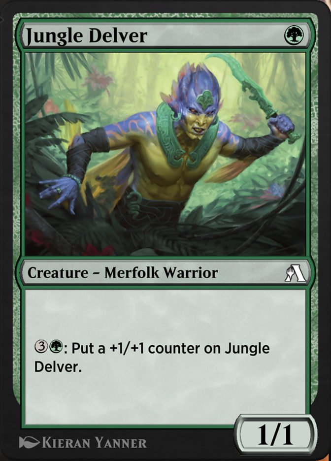 Jungle Delver ANB-99 Arena Beginner Set Magic card
