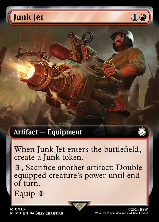 Junk Jet PIP-915 Fallout Magic card