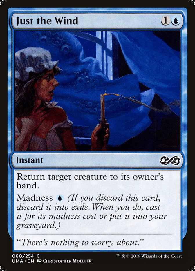 Just the Wind UMA-60 Ultimate Masters Magic card