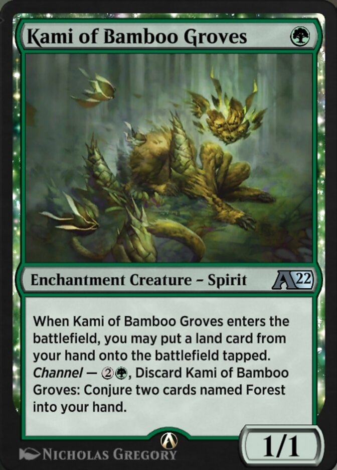 Kami of Bamboo Groves YNEO-24 Alchemy: Kamigawa Magic card