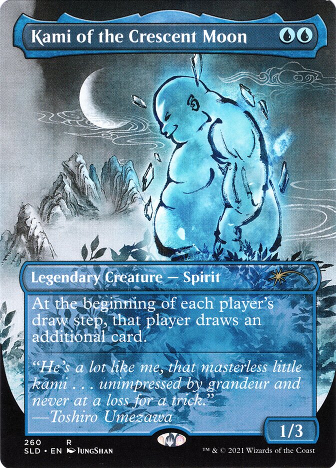Kami of the Crescent Moon SLD-260 Secret Lair Drop Magic card