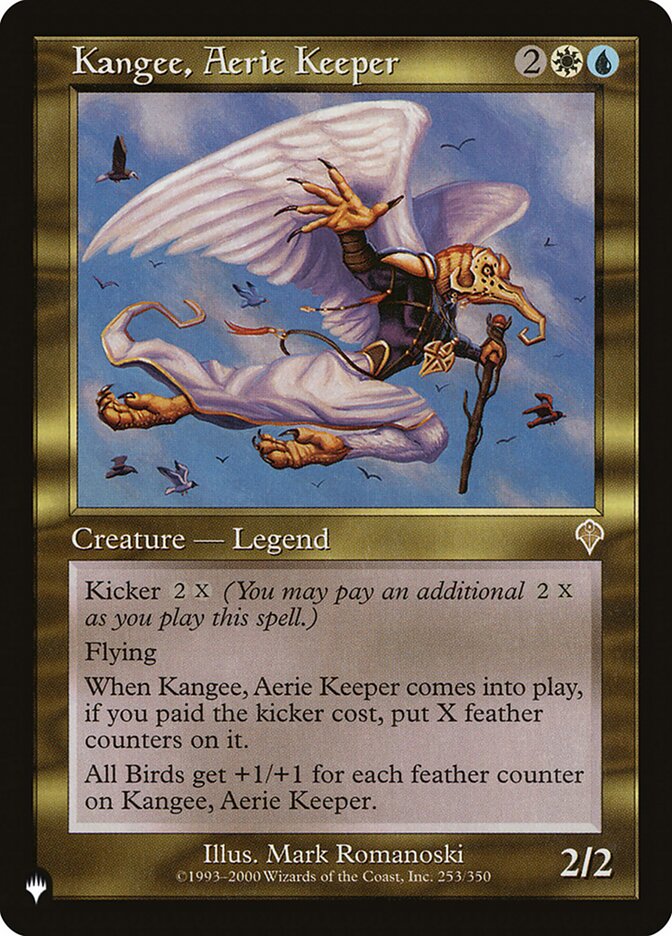 Kangee, Aerie Keeper PLST-INV-253 The List Magic card