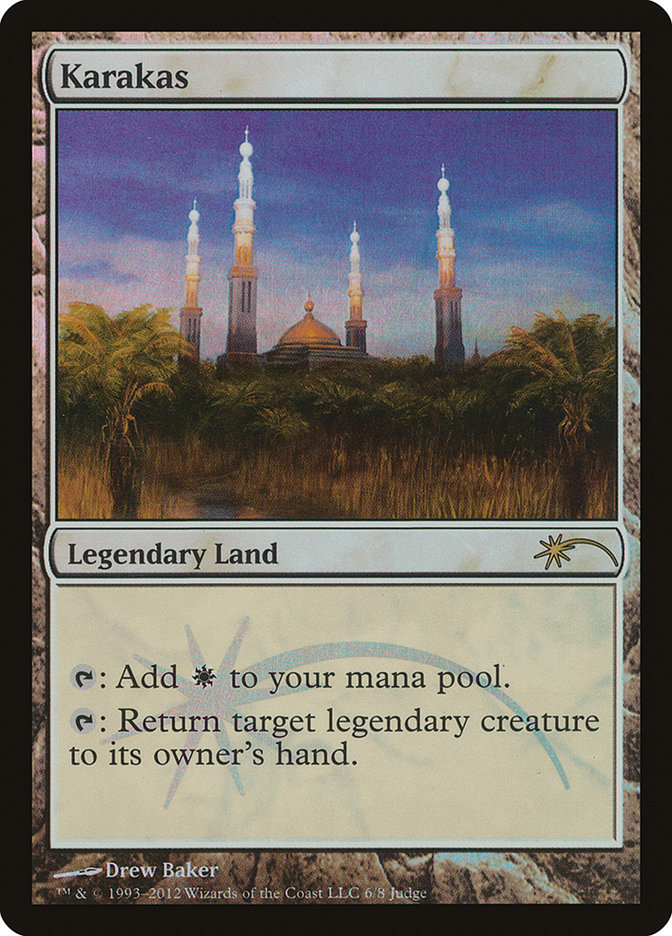 Karakas J12-6 Judge Gift Cards 2012 Magic card
