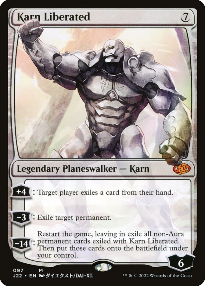 Karn Liberated J22-97 Jumpstart 2022 Magic card