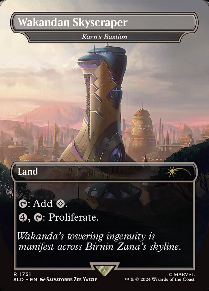 Karn's Bastion SLD-1751 Secret Lair Drop Magic card