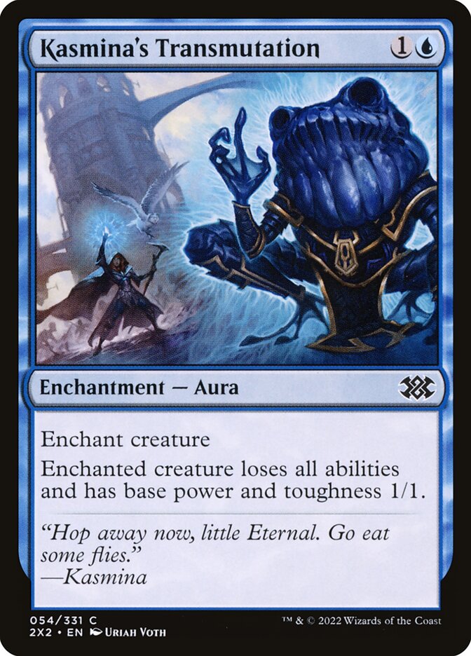 Kasmina's Transmutation 2X2-54 Double Masters 2022 Magic card