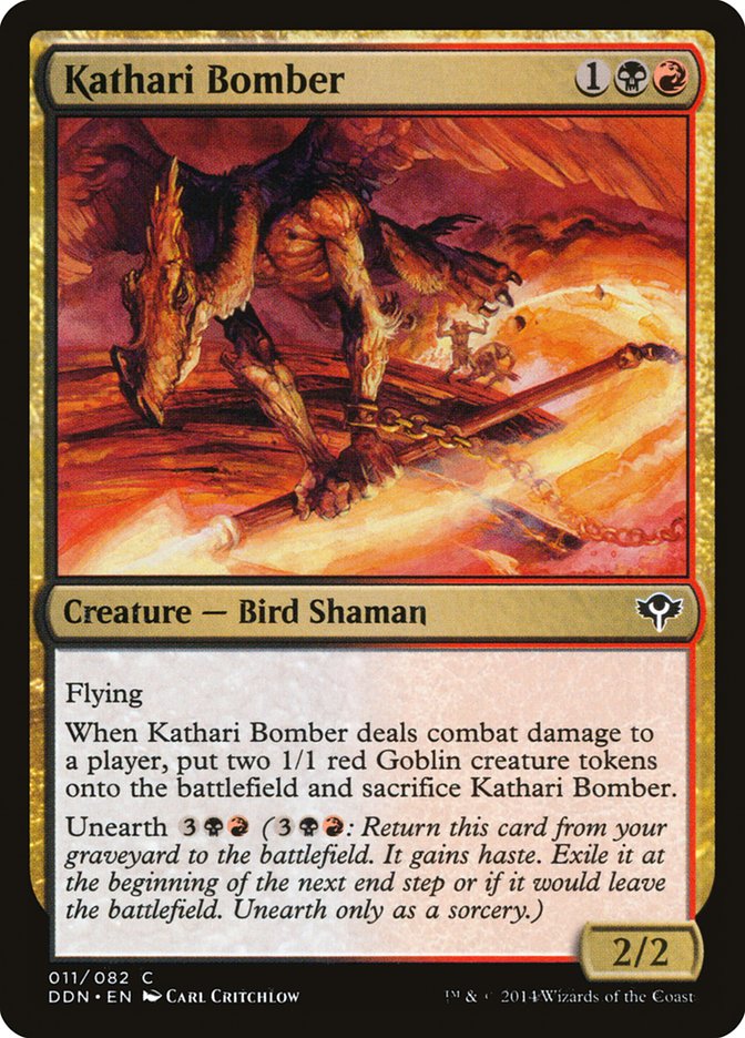 Kathari Bomber DDN-11 Duel Decks: Speed vs. Cunning Magic card