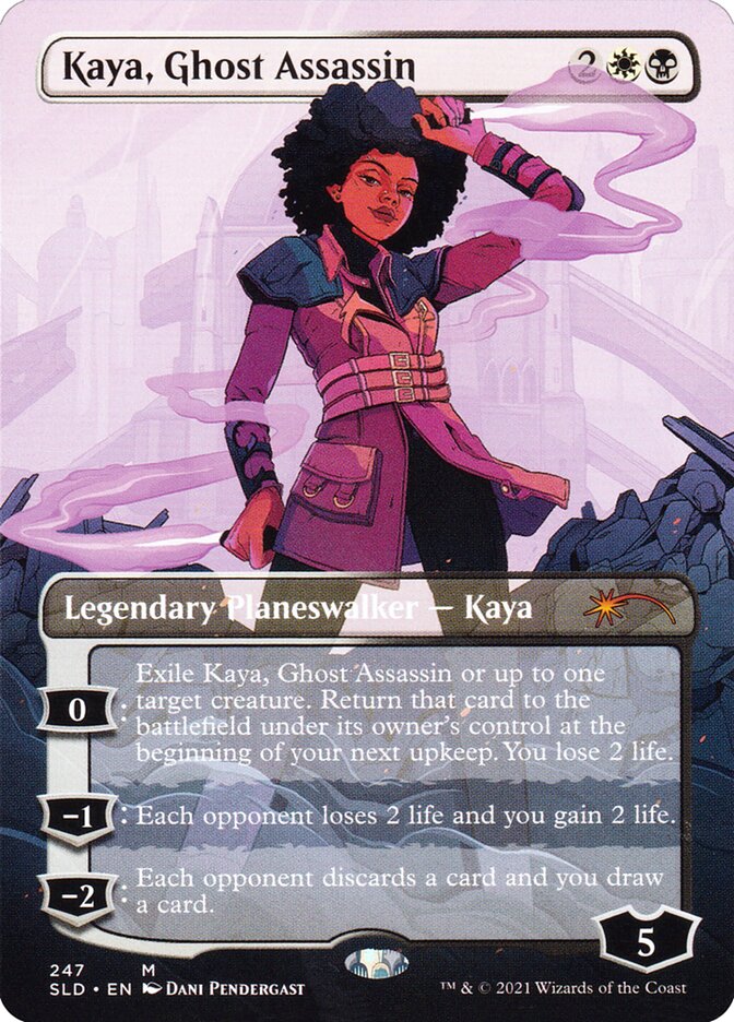 Kaya, Ghost Assassin SLD-247 Secret Lair Drop Magic card