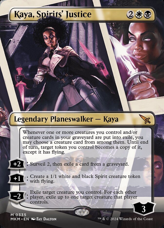 Kaya, Spirits' Justice MKM-335 Murders at Karlov Manor Magic card