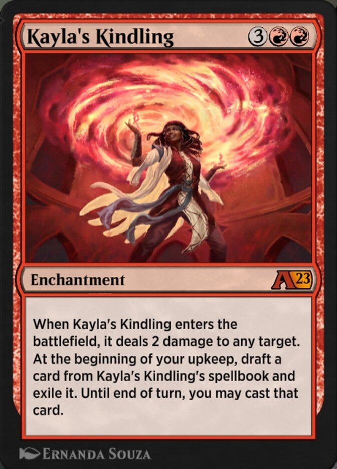 Kayla's Kindling YBRO-9 Alchemy: The Brothers' War Magic card
