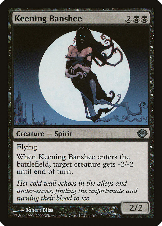 Keening Banshee DDD-44 Duel Decks: Garruk vs. Liliana Magic card