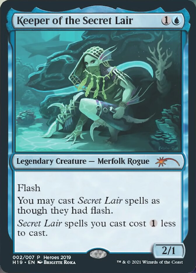 Keeper of the Secret Lair PH19-2 2019 Heroes of the Realm Magic card
