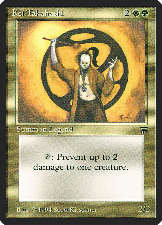 Kei Takahashi LEG-238 Legends Magic card