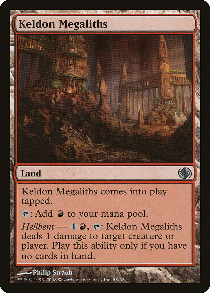 Keldon Megaliths DD2-58 Duel Decks: Jace vs. Chandra Magic card