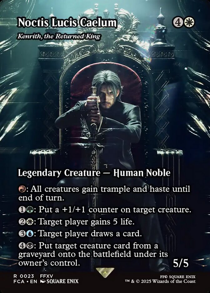 Kenrith, the Returned King FCA-23 Final Fantasy: Through the Ages Magic card