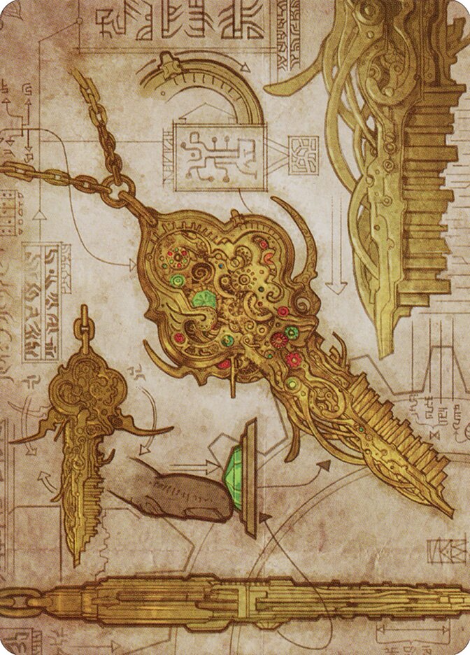 Key to the City // Key to the City ABRO-65 The Brothers' War Art Series Magic card
