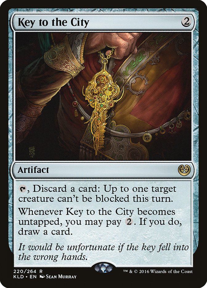 Key to the City KLD-220 Kaladesh Magic card